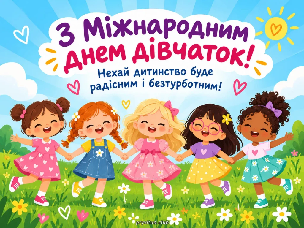 Нехай світ дарує дівчаткам безліч можливостей