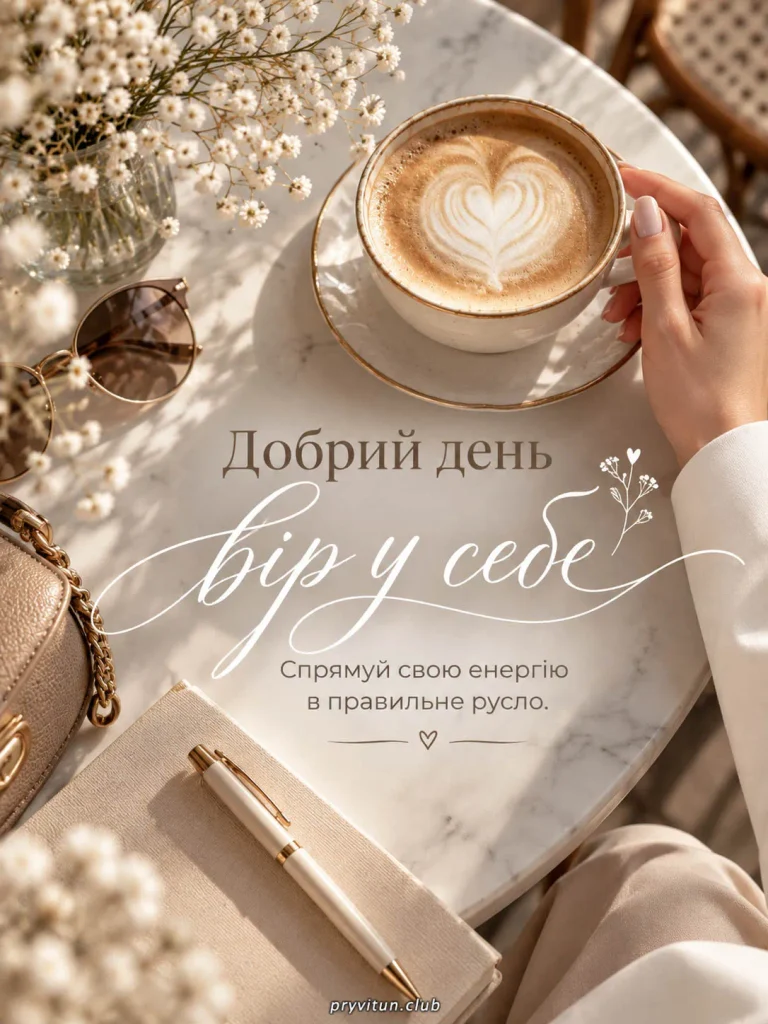 Нехай цей день подарує привід усміхнутися