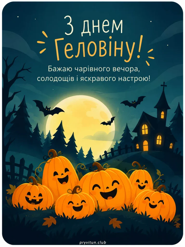 Нехай цей Геловін буде незабутнім