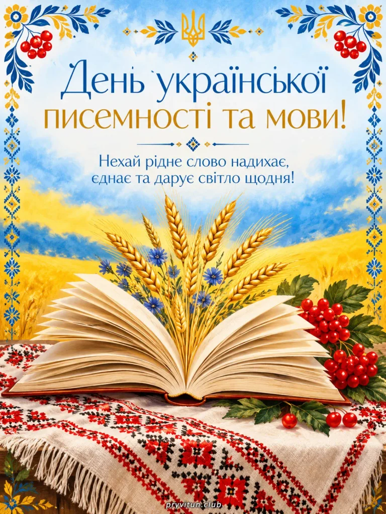 Нехай українське слово живе вічно