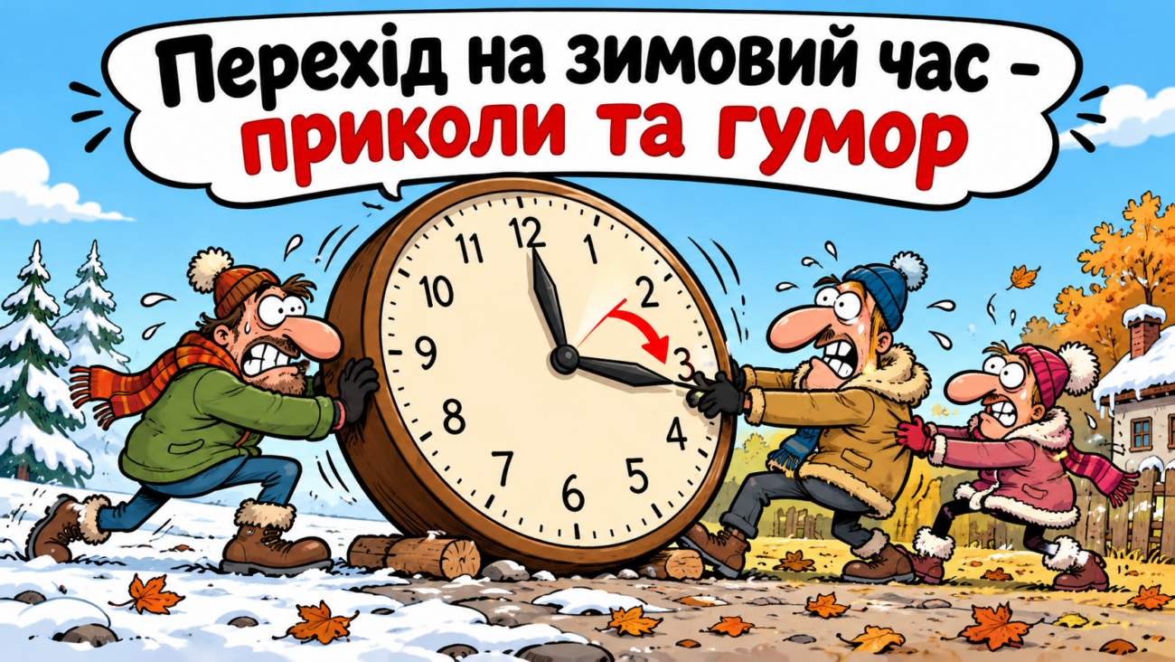 Перехід на зимовий час