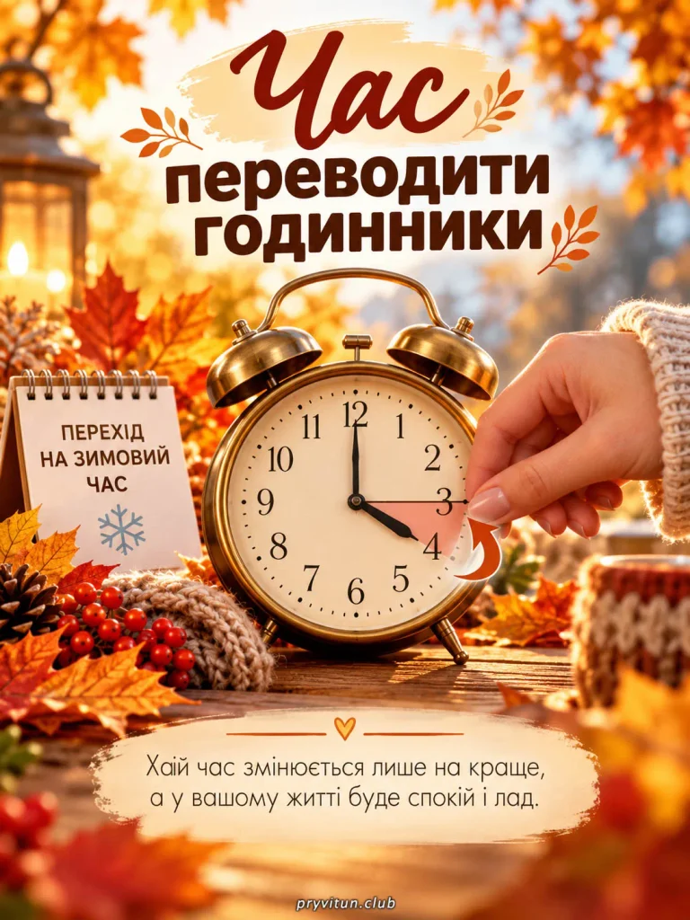 Перевели час назад, а молодість не повернулася