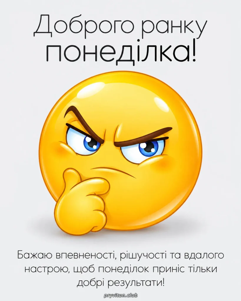 Понеділок настав — час для нових звершень