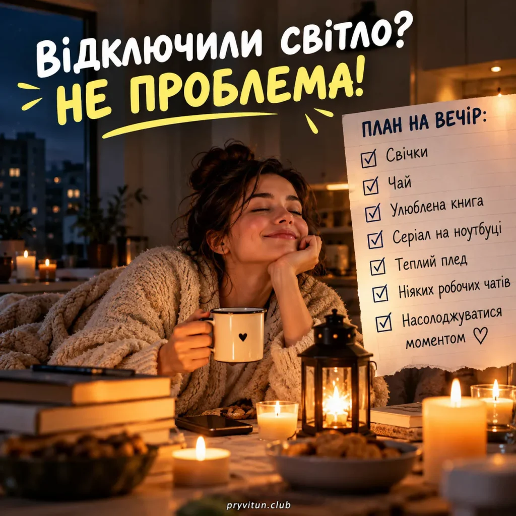 Приколи про графіки відключення світла