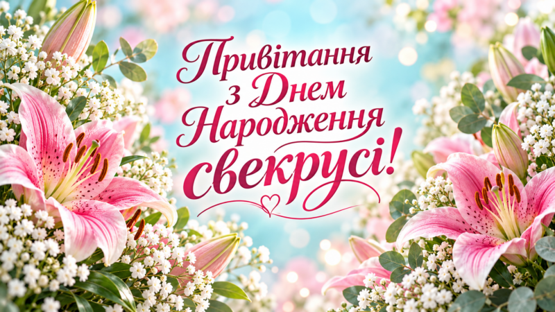 Привітання з днем Народження свекрусі в картинках, прозі, своїми словами від душі
