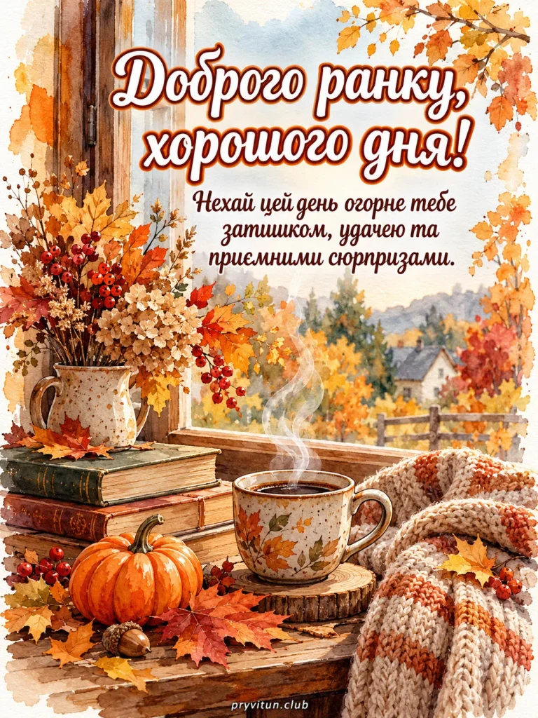 Середа настала — доброго ранку