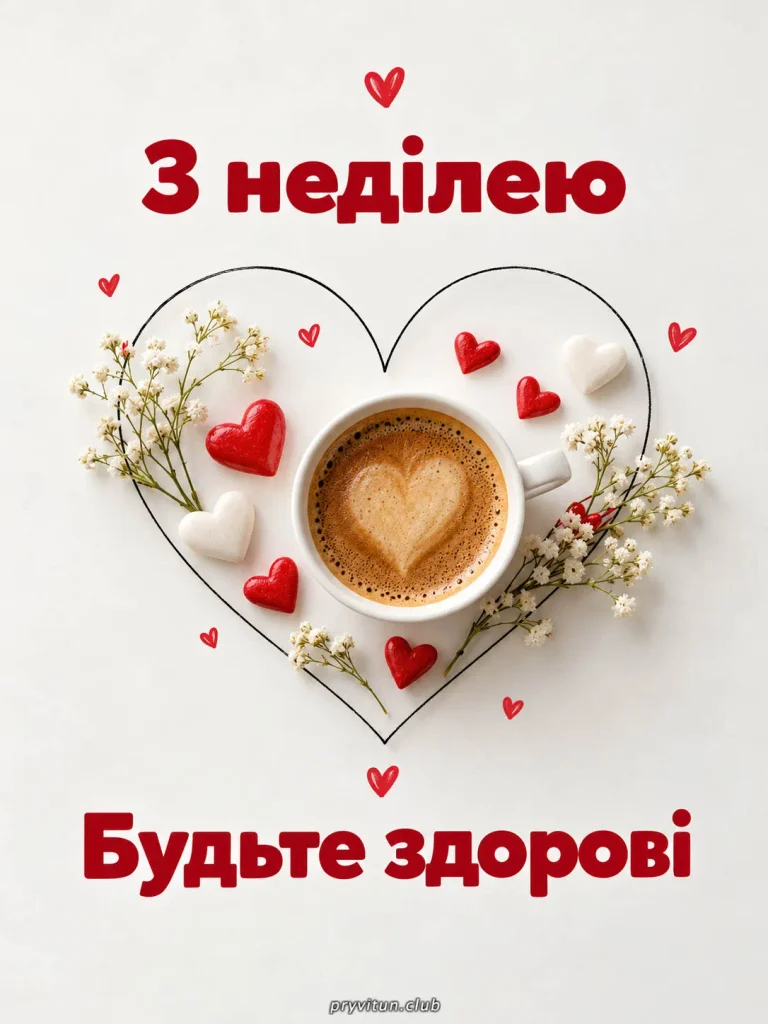 Щасливої неділі та будьте здорові