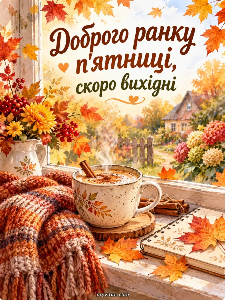 Щасливої п'ятниці та гарного настрою