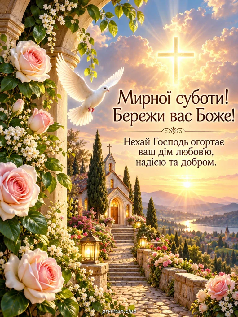 Щасливої суботи та Божої благодаті