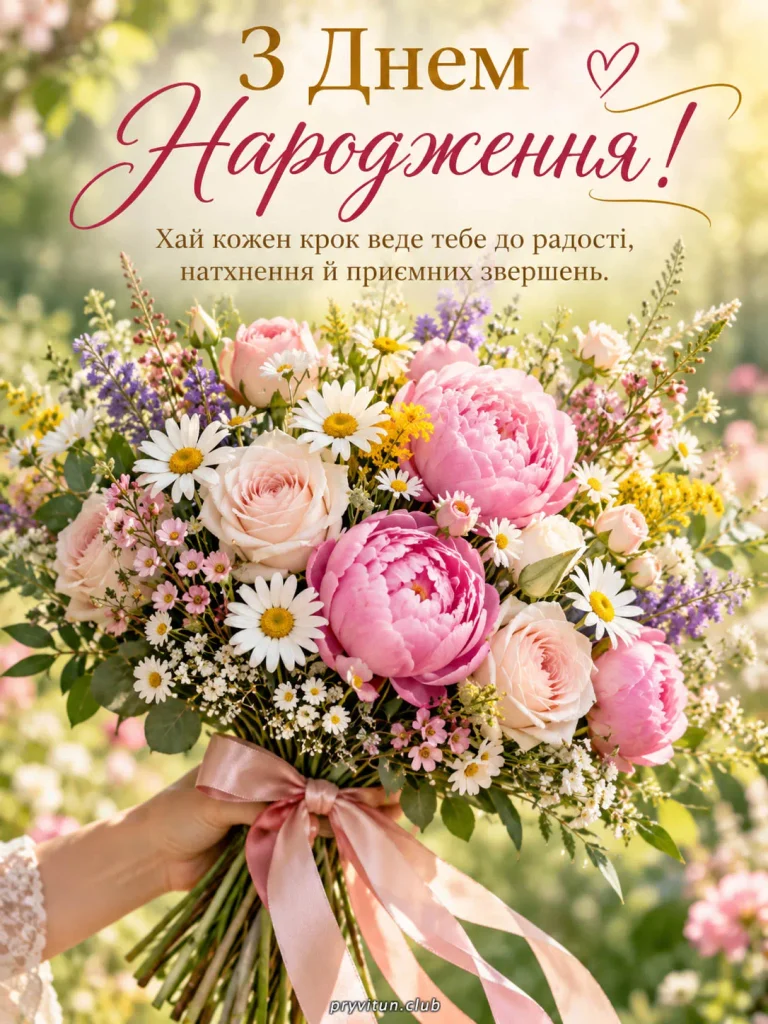 Щастя, здоров'я та достатку дорогій свекрусі