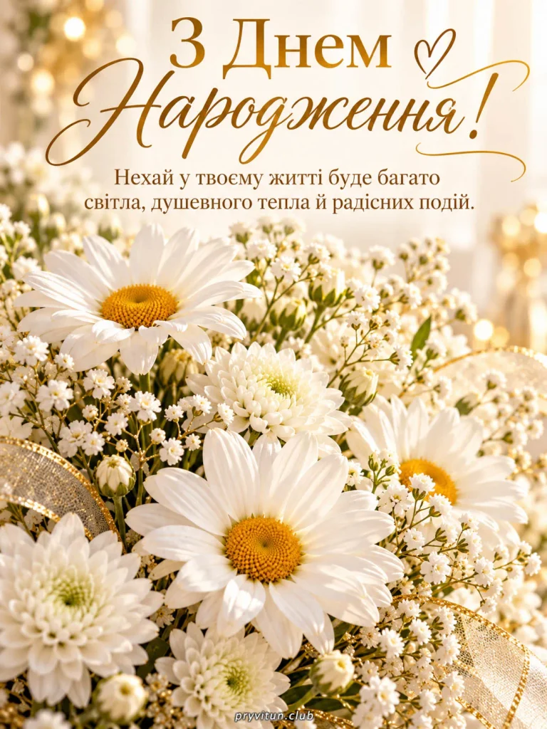 Щирі привітання свекрусі з Днем народження