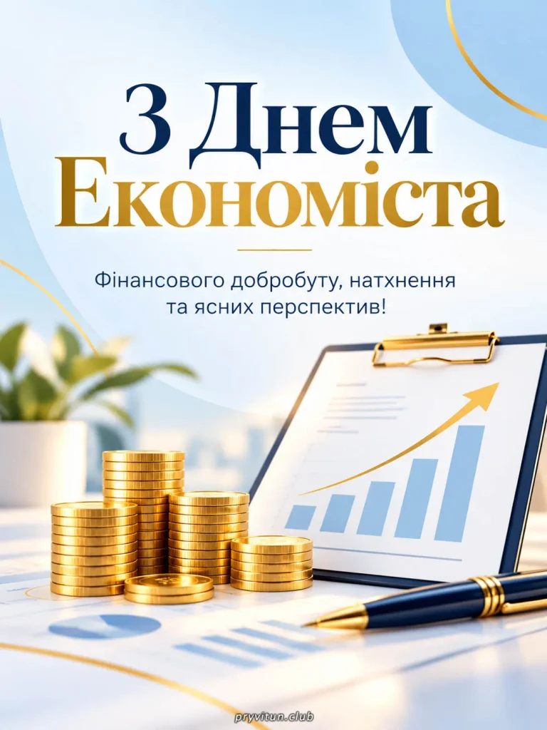 Щирі привітання з Днем економіста