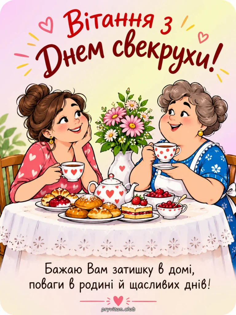 Щирі вітання для любої тещі
