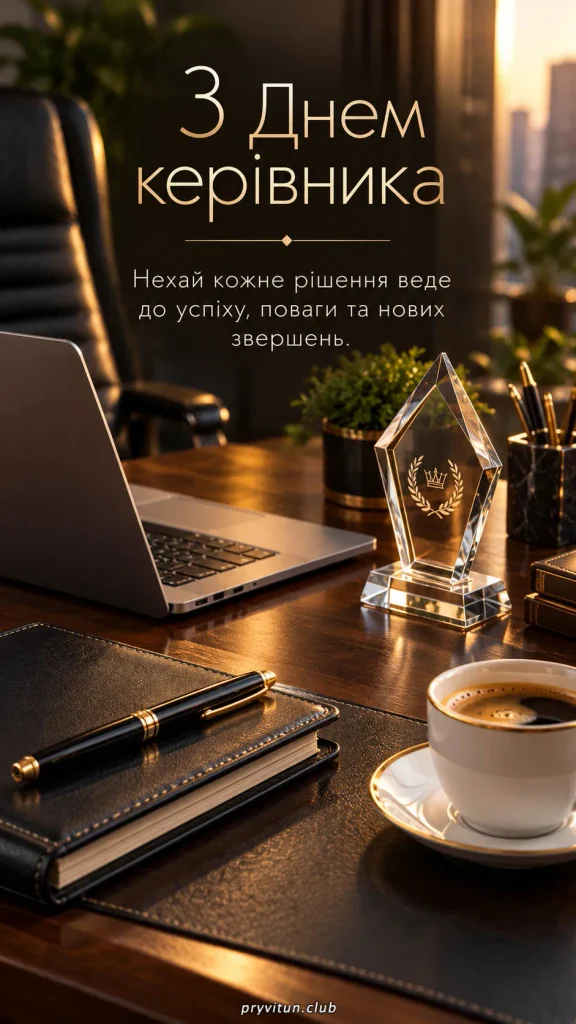Шефе, бажаємо успіхів у кожній справі