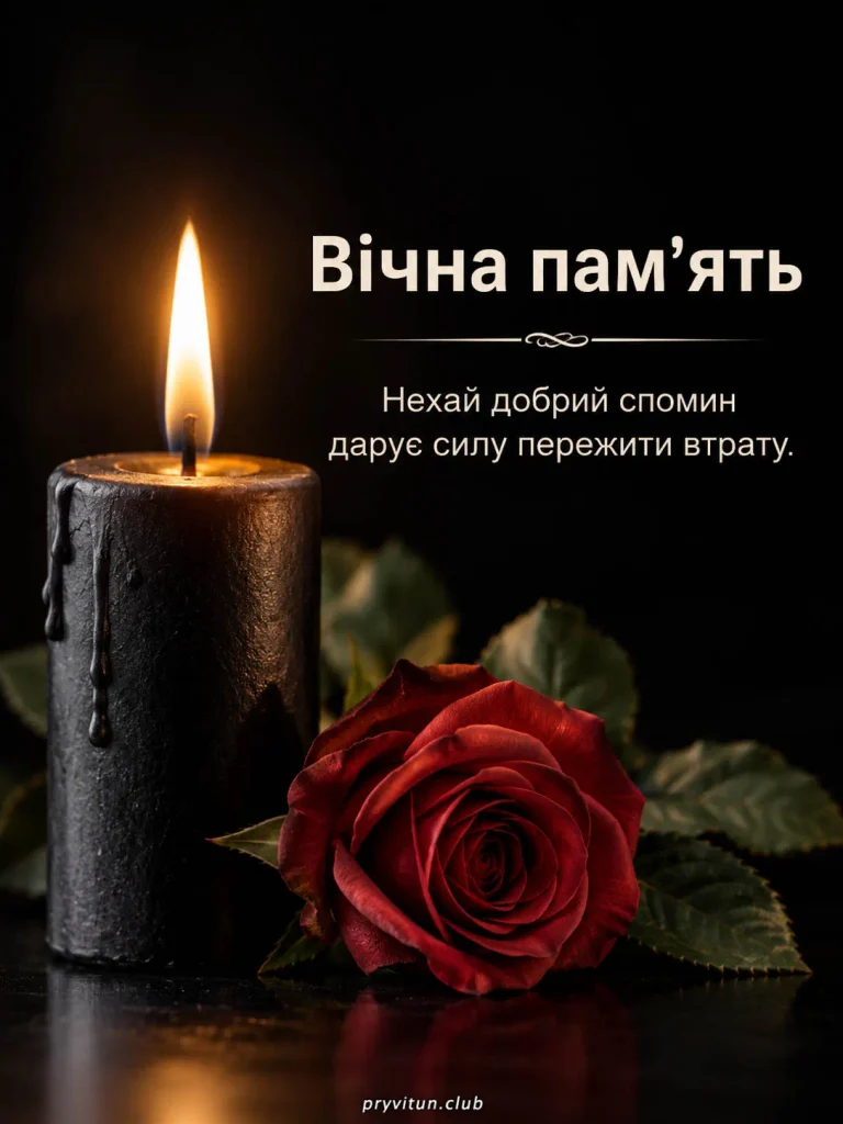 Сумуємо та зберігаємо світлі спогади