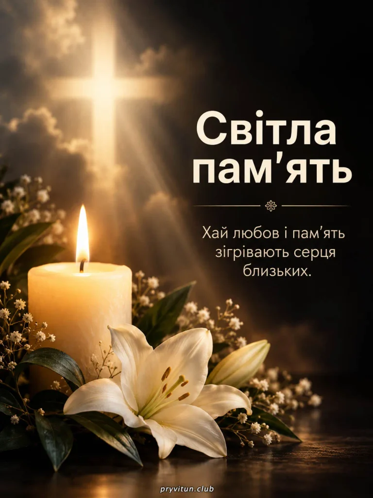 Сил і терпіння пережити непоправну втрату