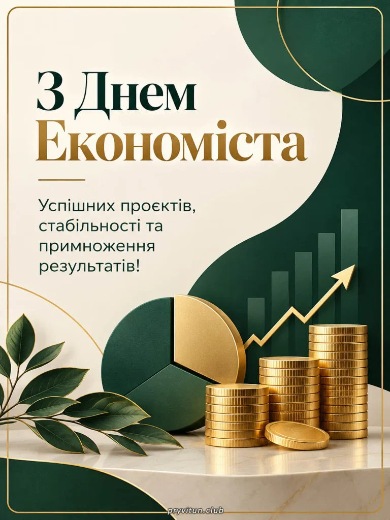 Теплі привітання економістам у професійне свято