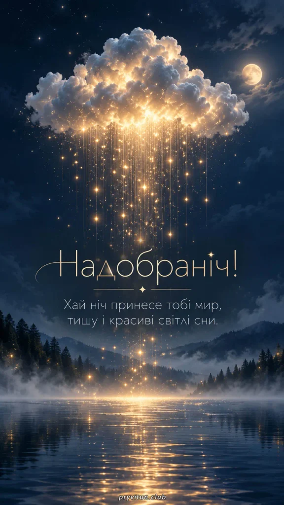Теплого вечора і благословенної ночі