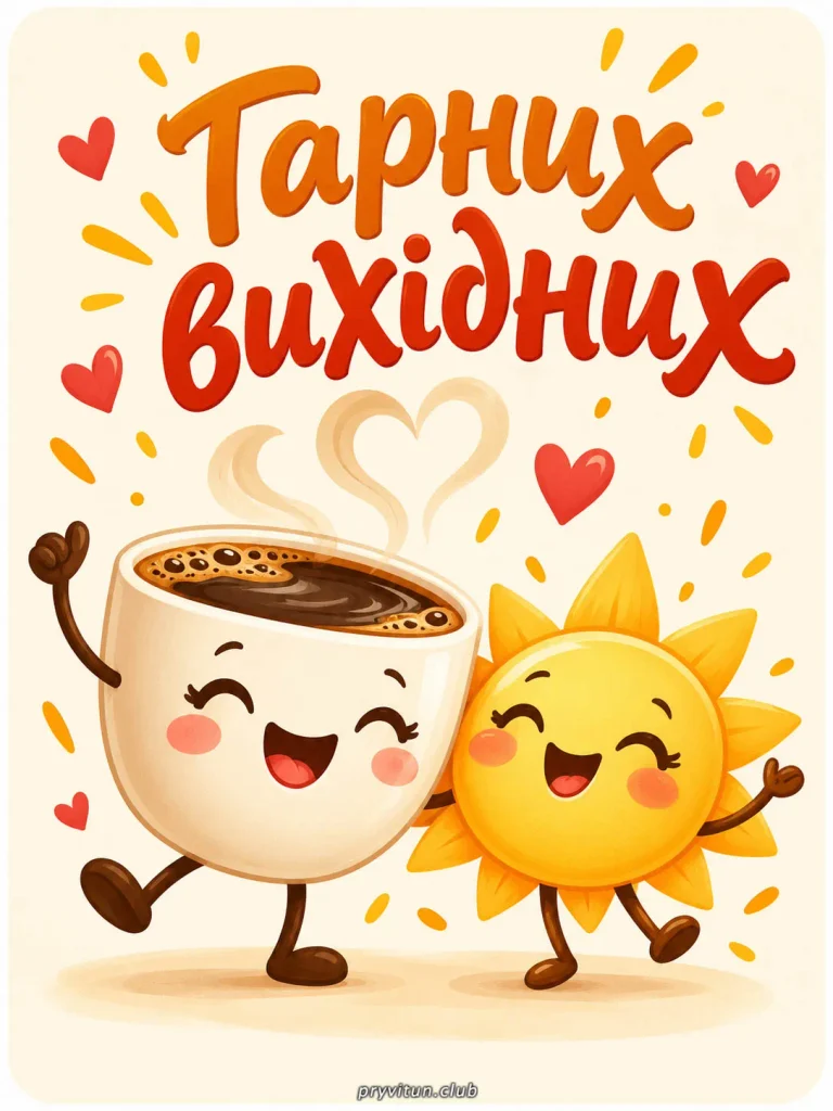 Теплих і сонячних вихідних