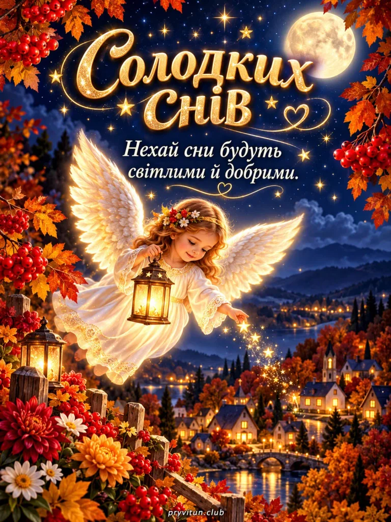 Тихої ніченьки та солодких сновидінь