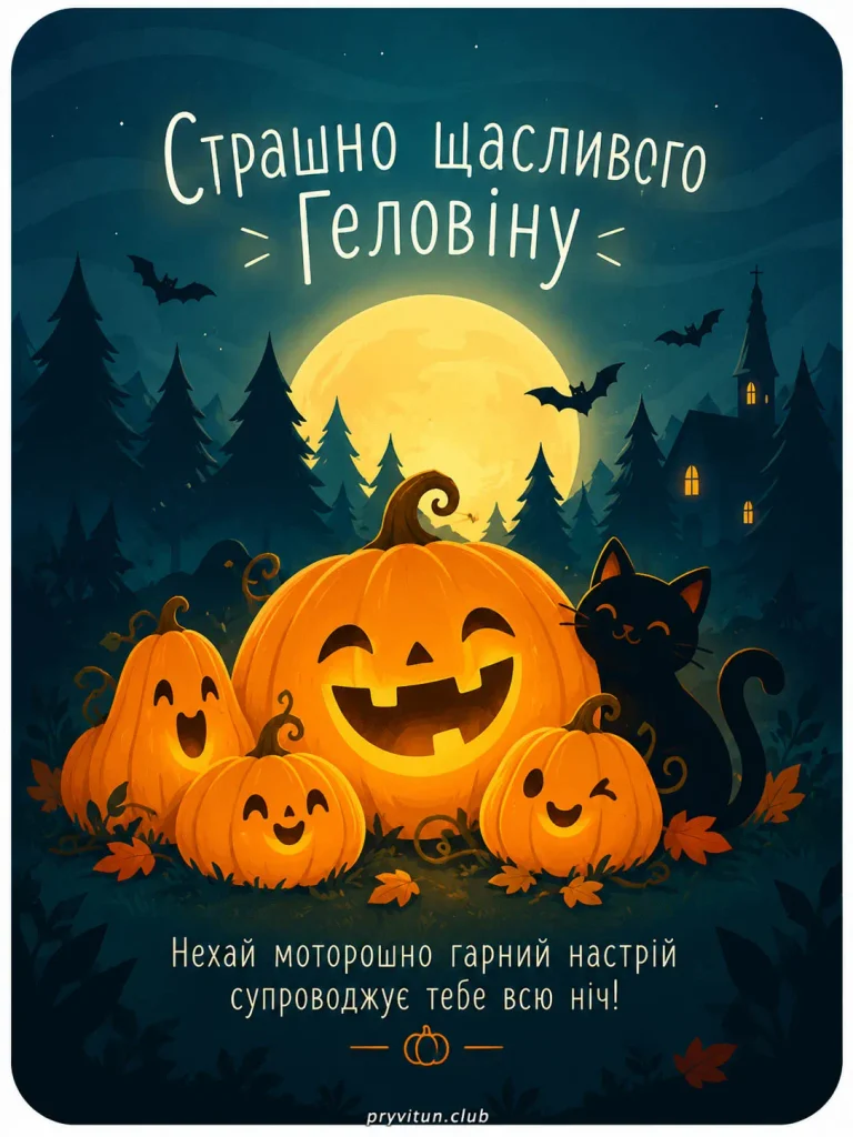 Веселого та моторошного Геловіну