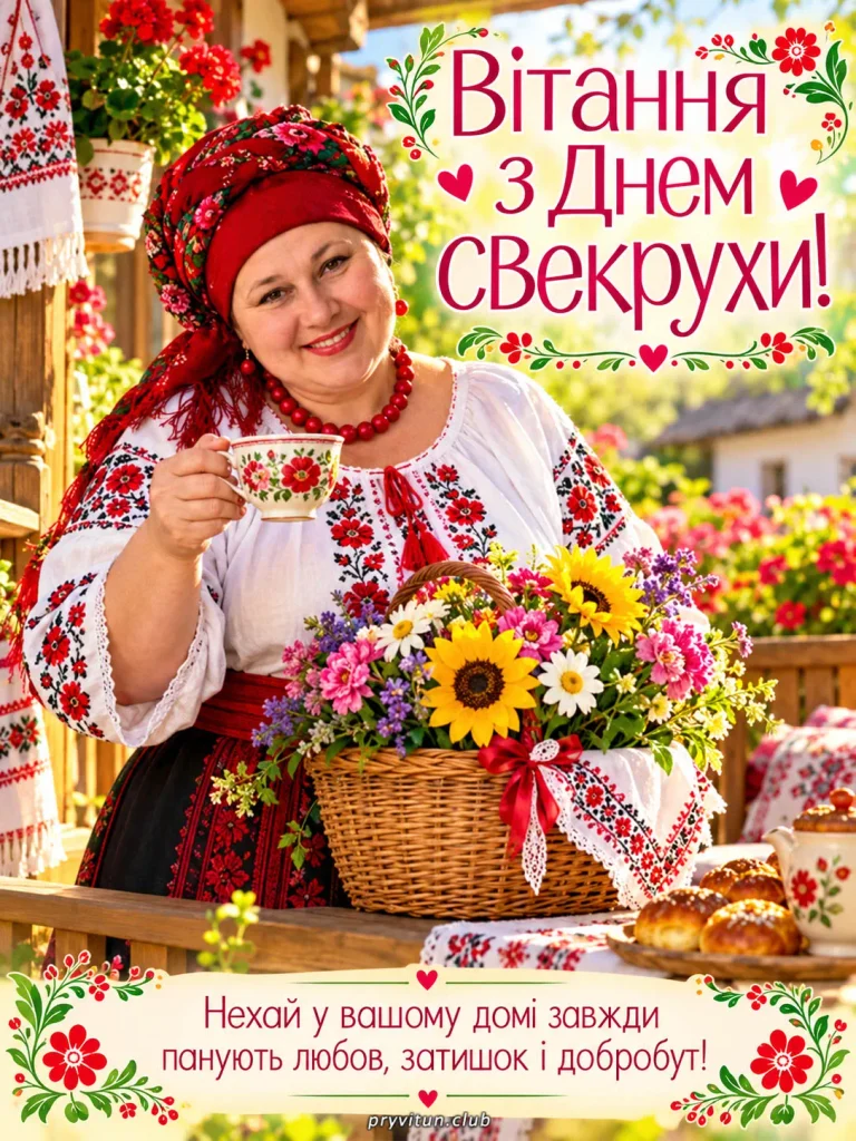 Вітаю найкращу тещу у світі