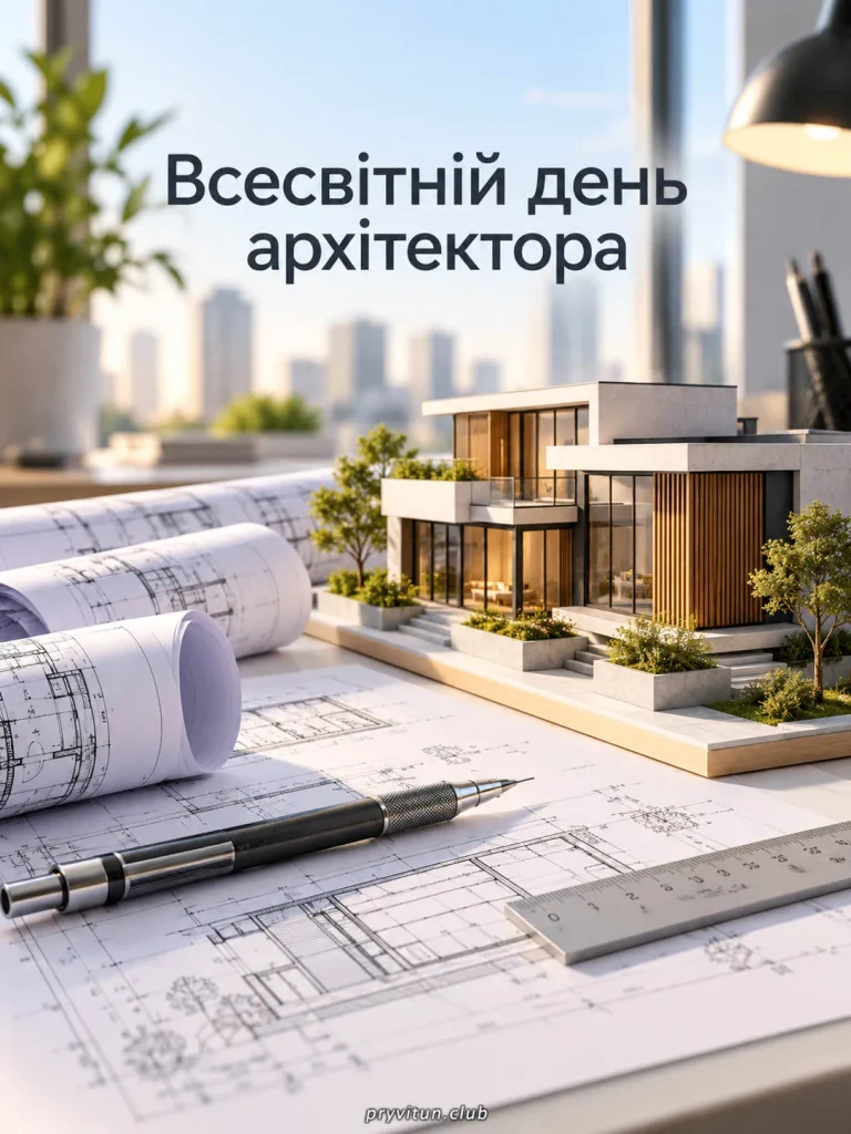Вітаю з Днем архітектора
