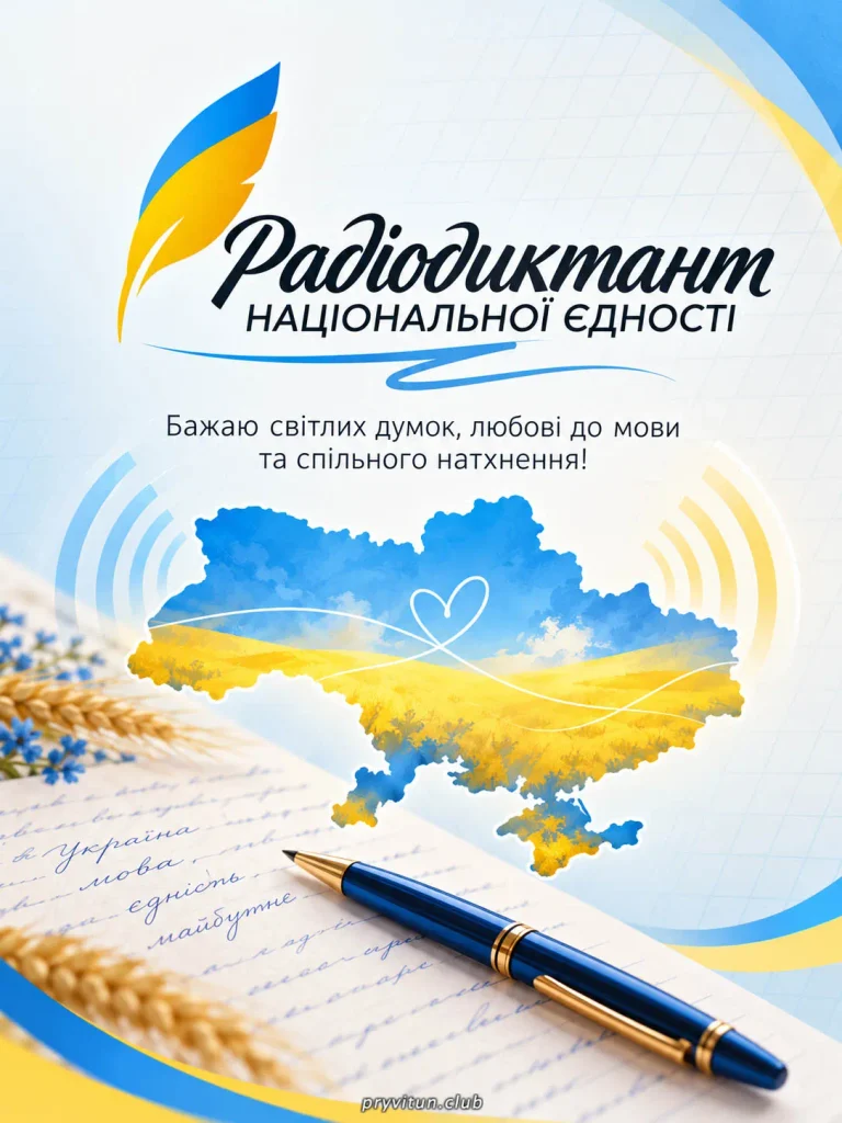Вітаю з Днем мови та національної гідності