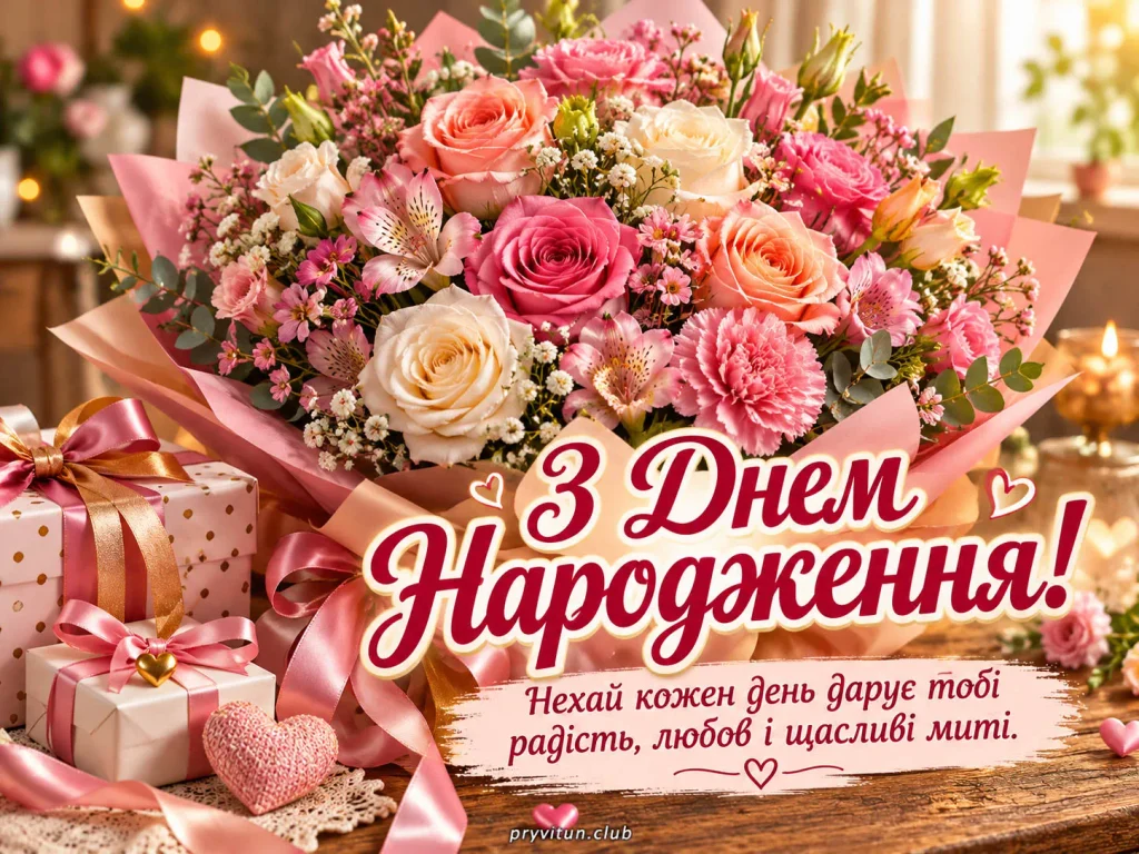 Вітаю з Днем народження, моя рідна доню