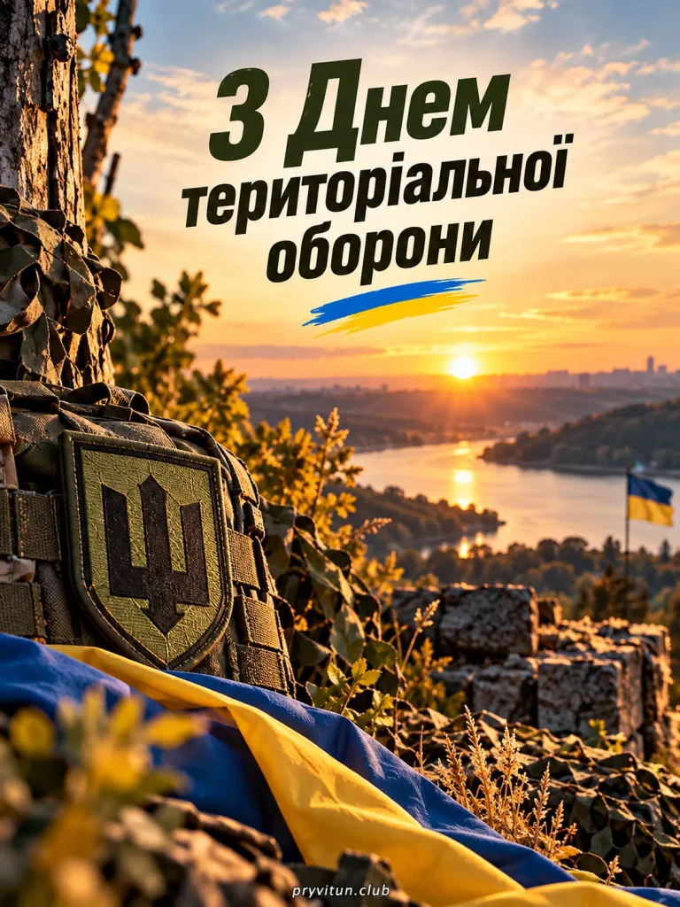 Вітаю з Днем територіальної оборони