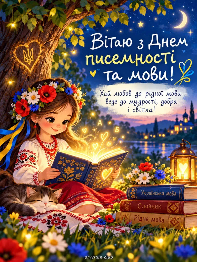 Вітаю зі святом рідної української мови