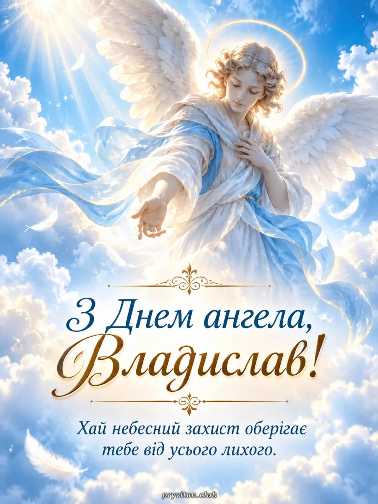 Владиславе, здоров'я, радості та успіхів