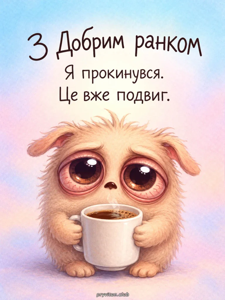 Вставай, сонечко вже на роботу пішло