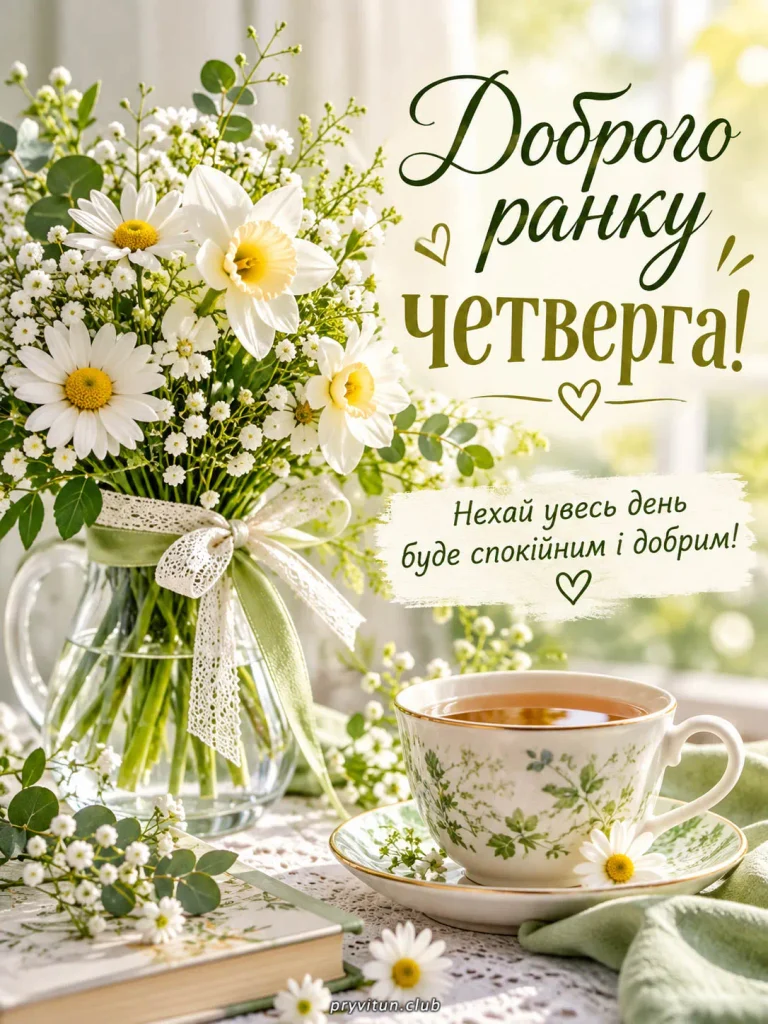З четвергом та гарного настрою