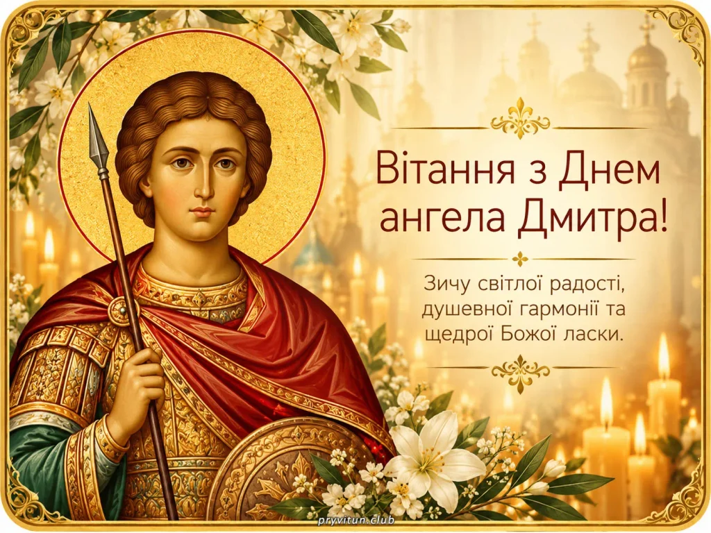 З Дмитрівським днем та мирного неба
