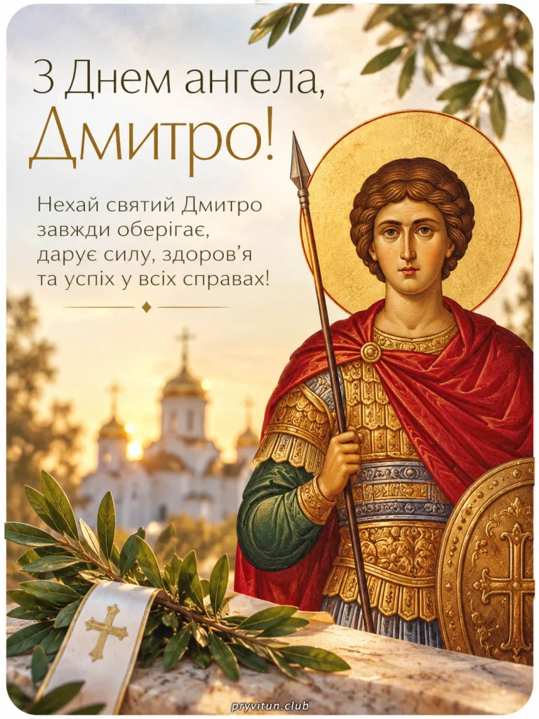 З Дмитровим днем та душевного спокою
