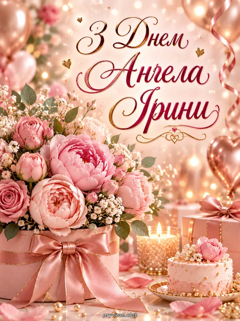 З Днем ангела та мирного неба, Ірино