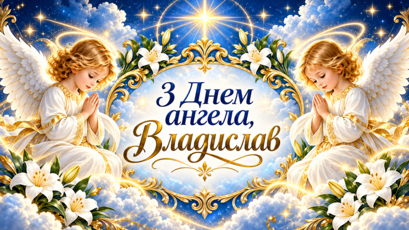 З Днем ангела, Владислав (картинки, привітання та побажання Владу)