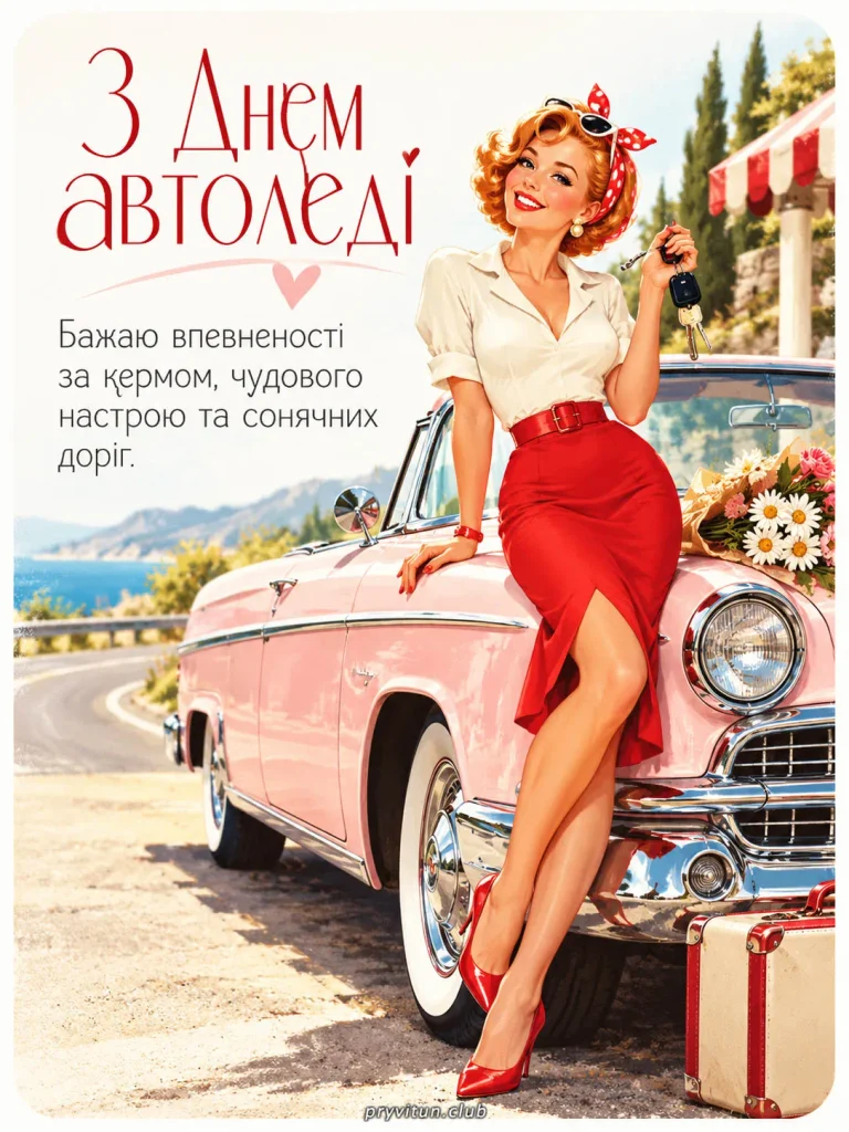 З Днем автомобіліста, королево доріг