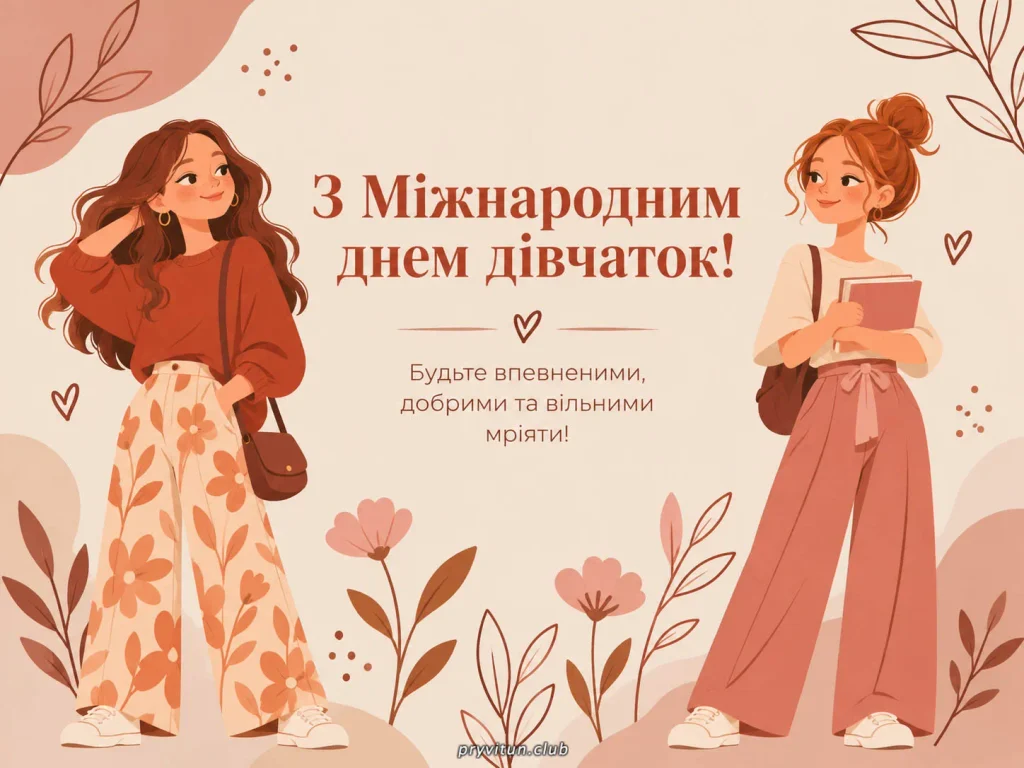 З Днем дівчаток та здійснення мрій