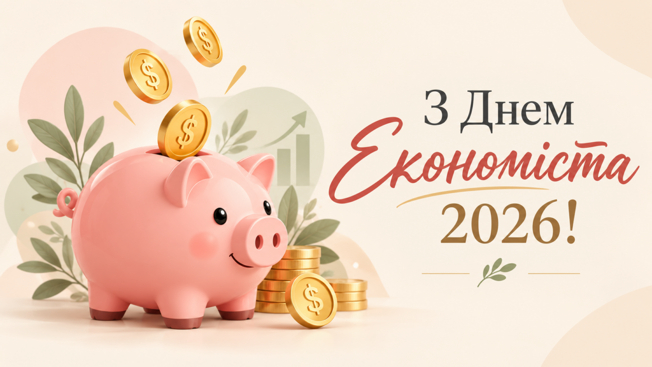 З Днем Економіста 2026 гарні картинки та кращі привітання