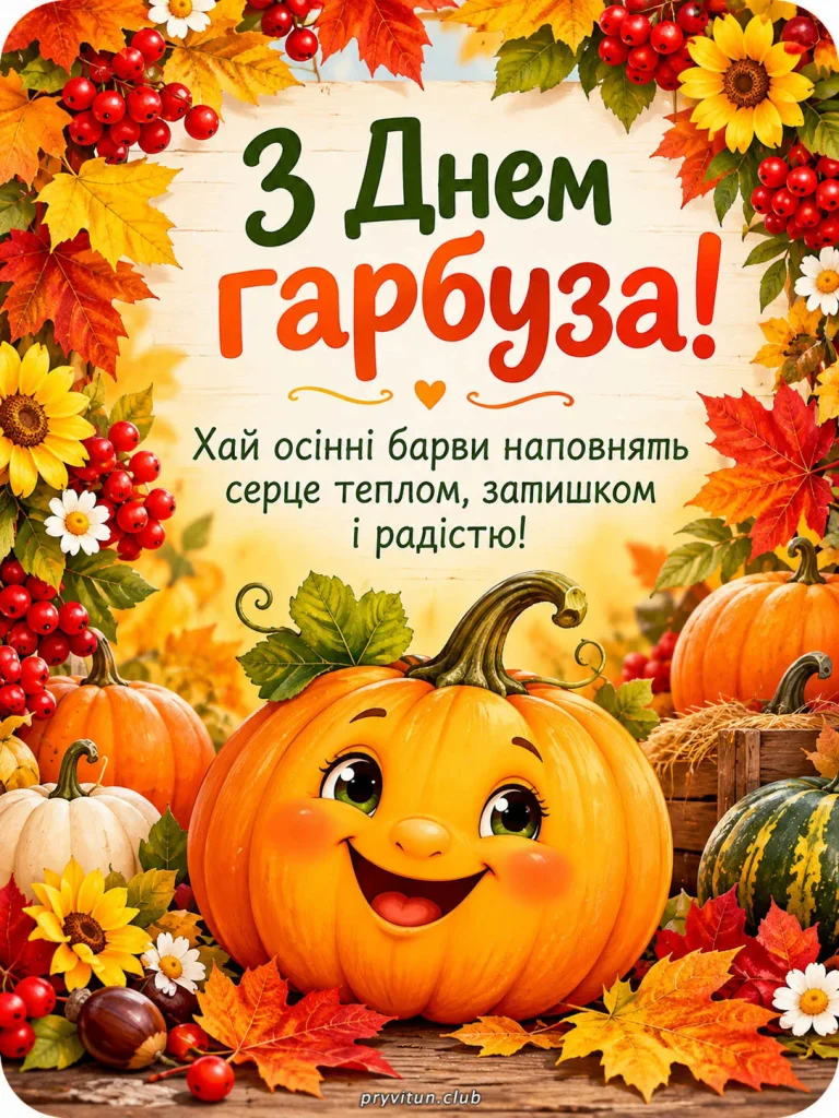 З Днем гарбуза