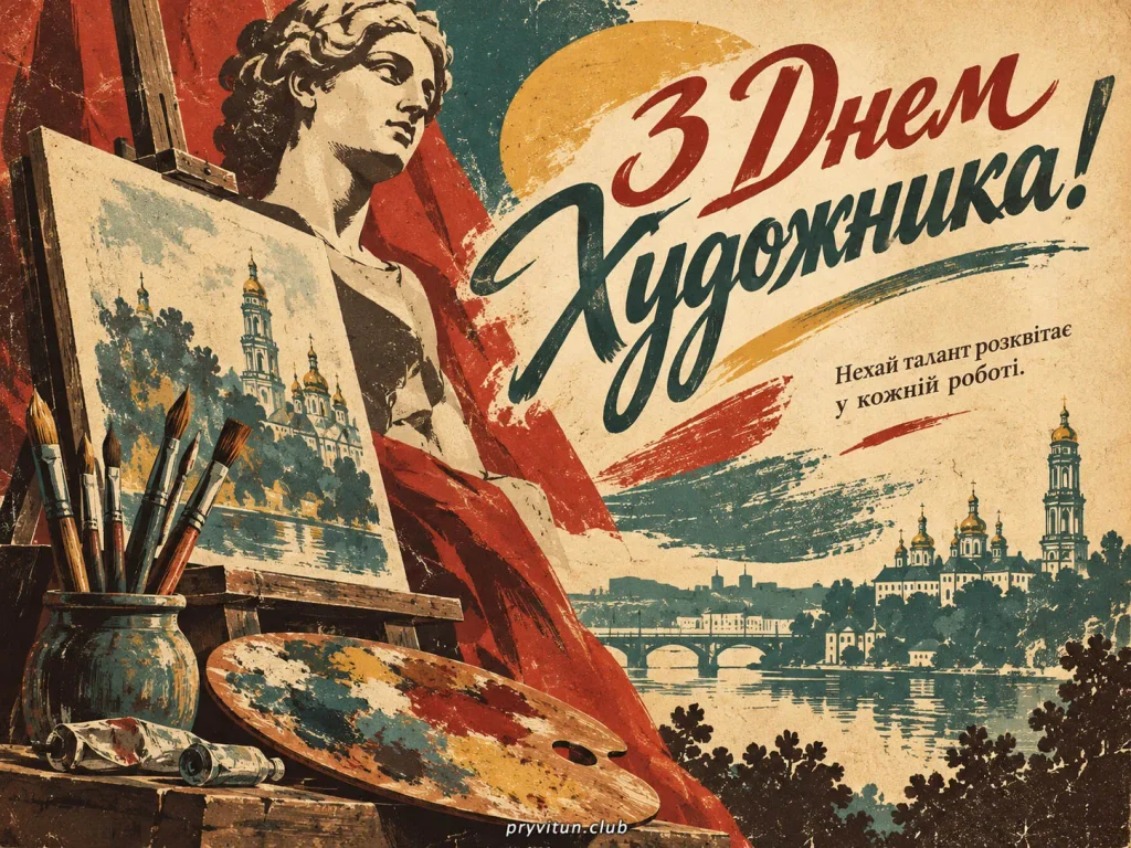 З Днем художника та мирного неба