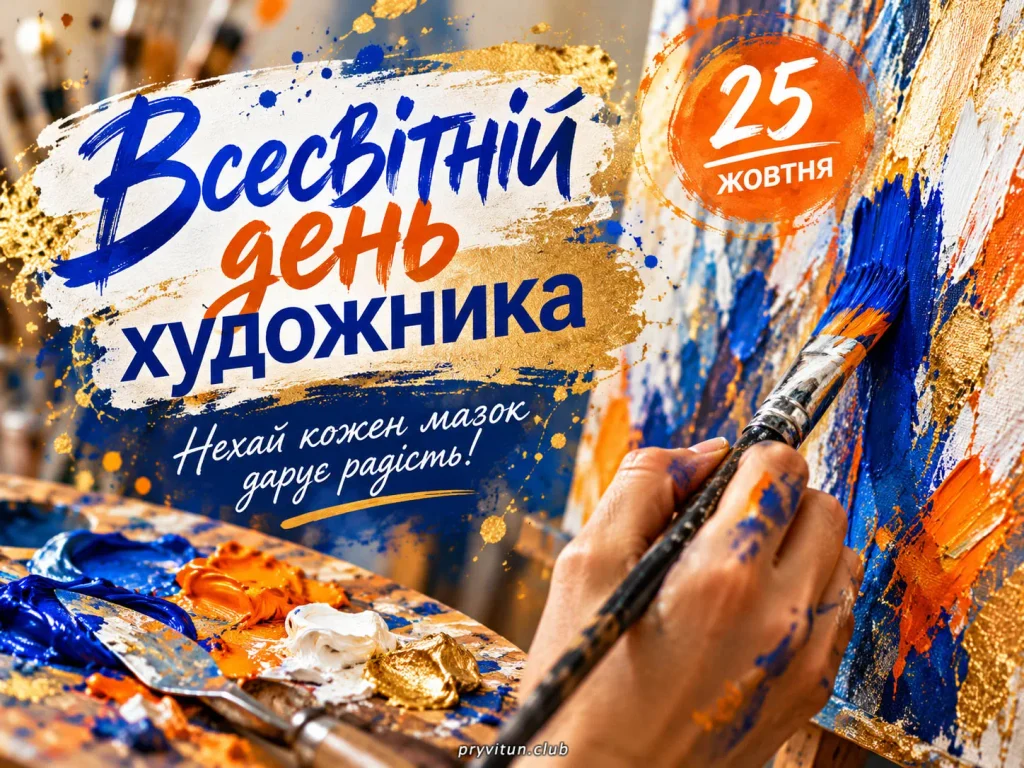 З Днем художника та нових шедеврів