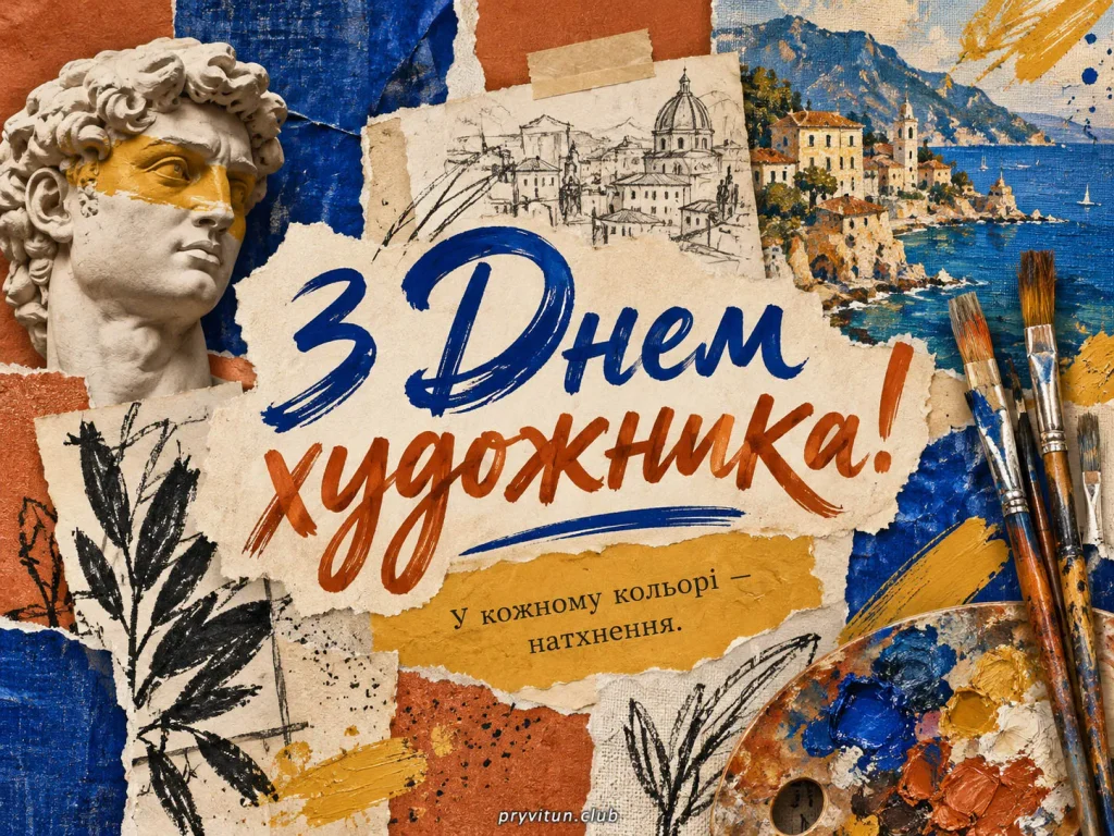 З Днем художника та щедрої творчої долі
