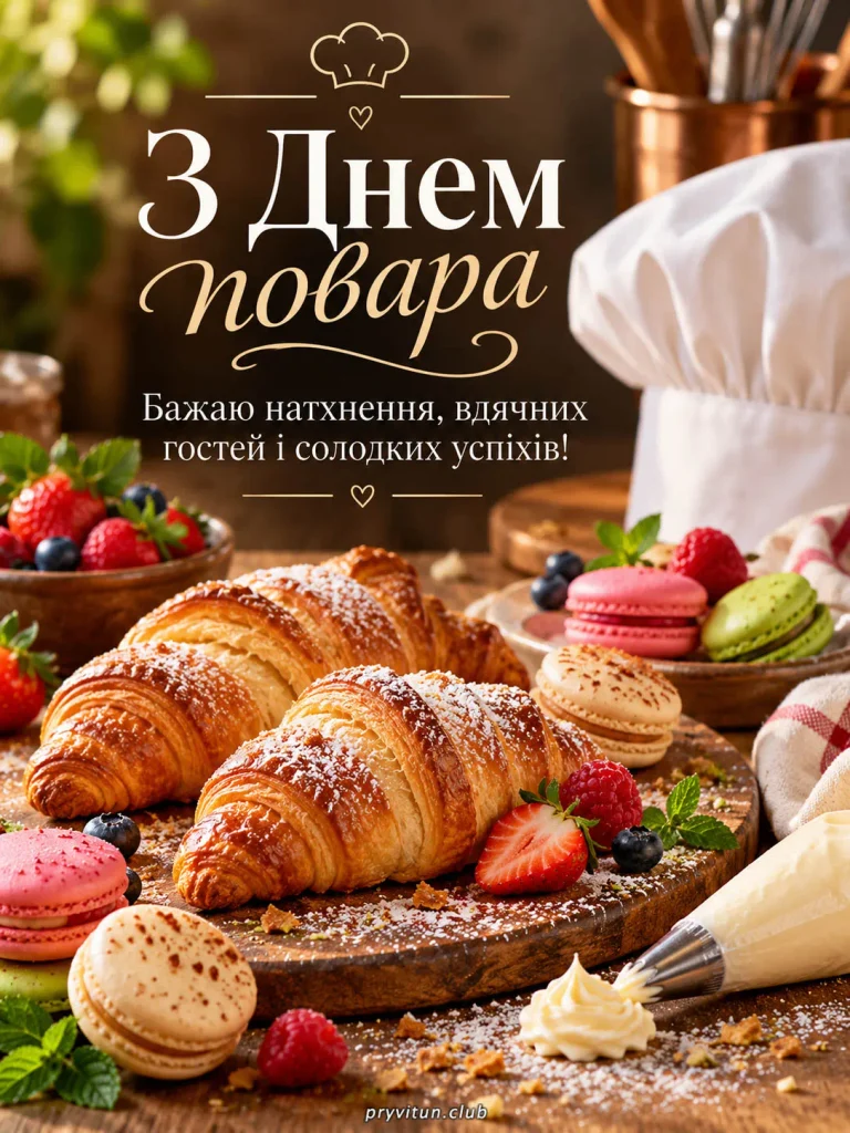 З Днем кухаря та кулінара