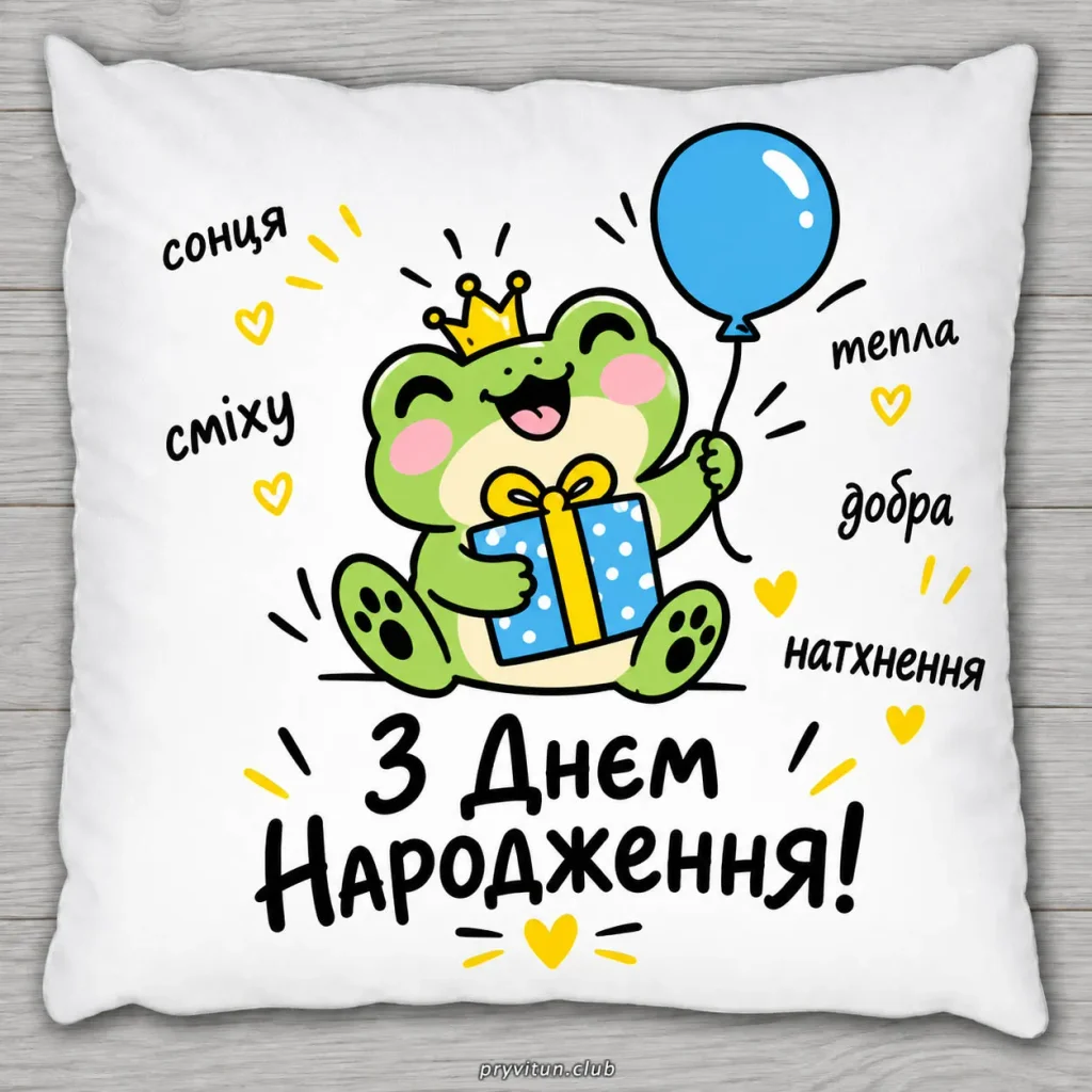 З Днем народження, бажаю жити красиво