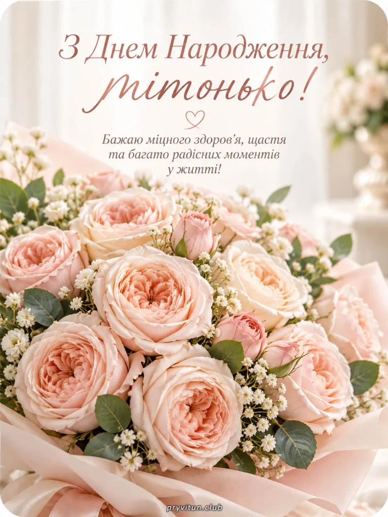 З Днем народження, дорога тітонько