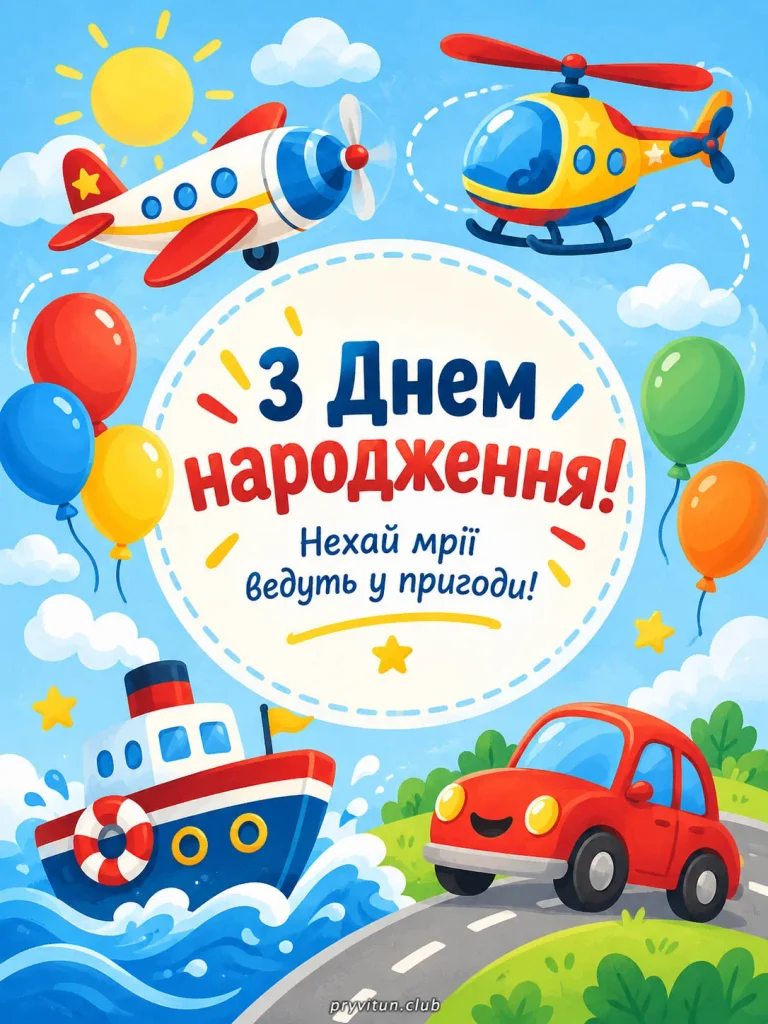 З Днем народження, маленький чемпіоне