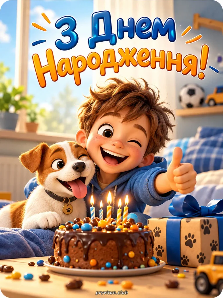 З Днем народження, маленький мрійнику